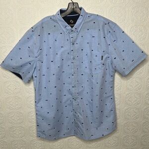 Fight OP’s | Light Blue Button Up Collar Shirt